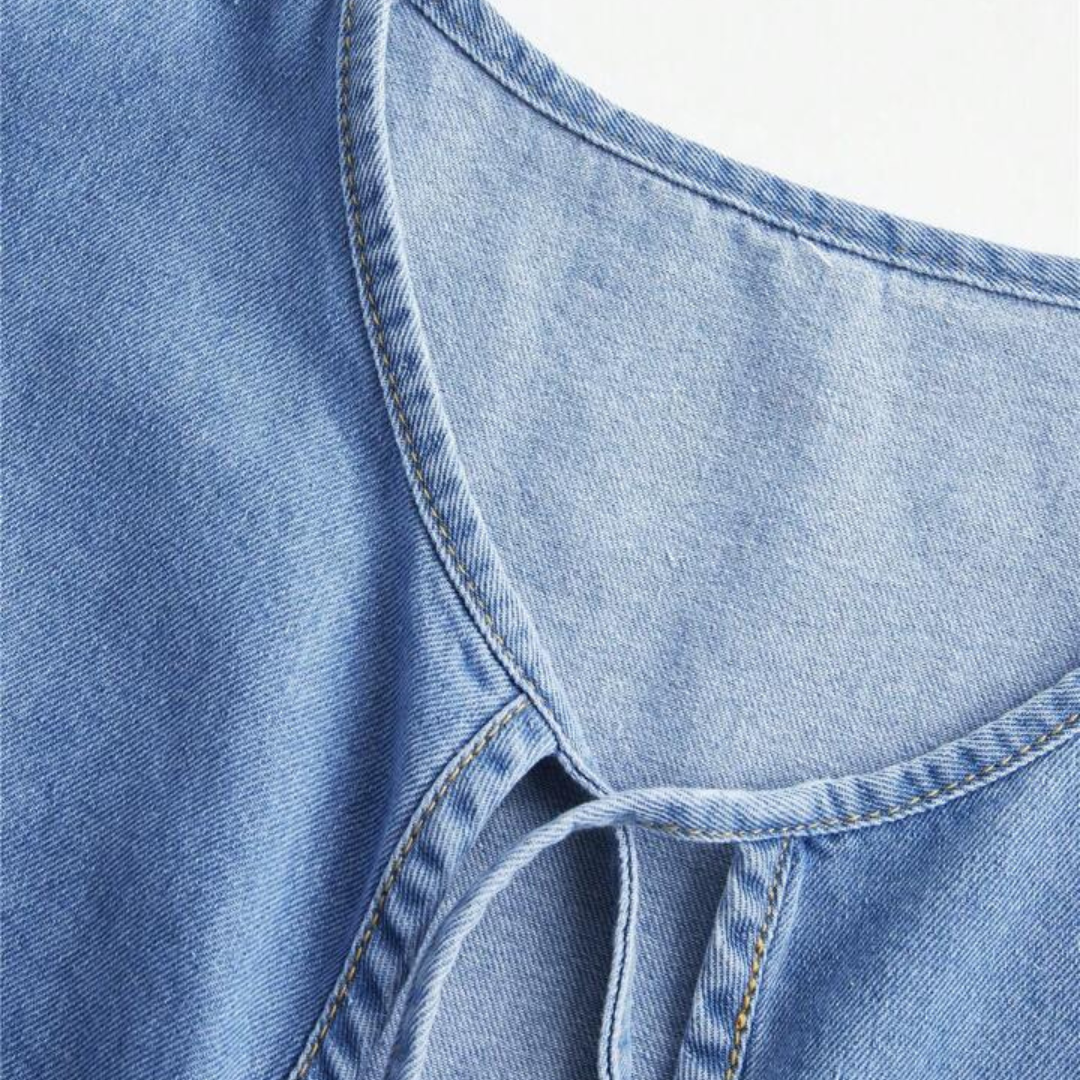 BOW Jeans Top