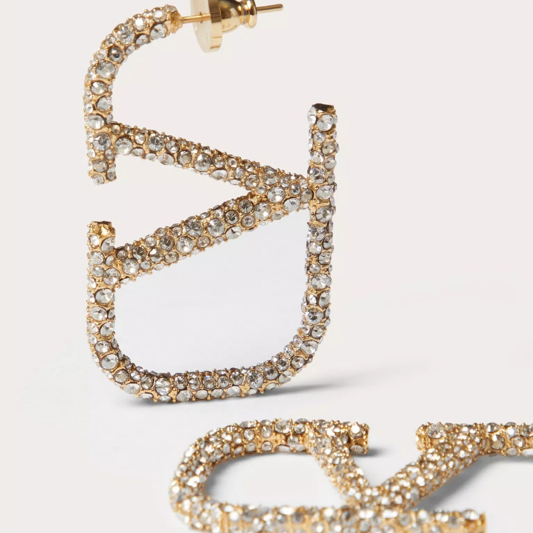 V GLITTER earrings