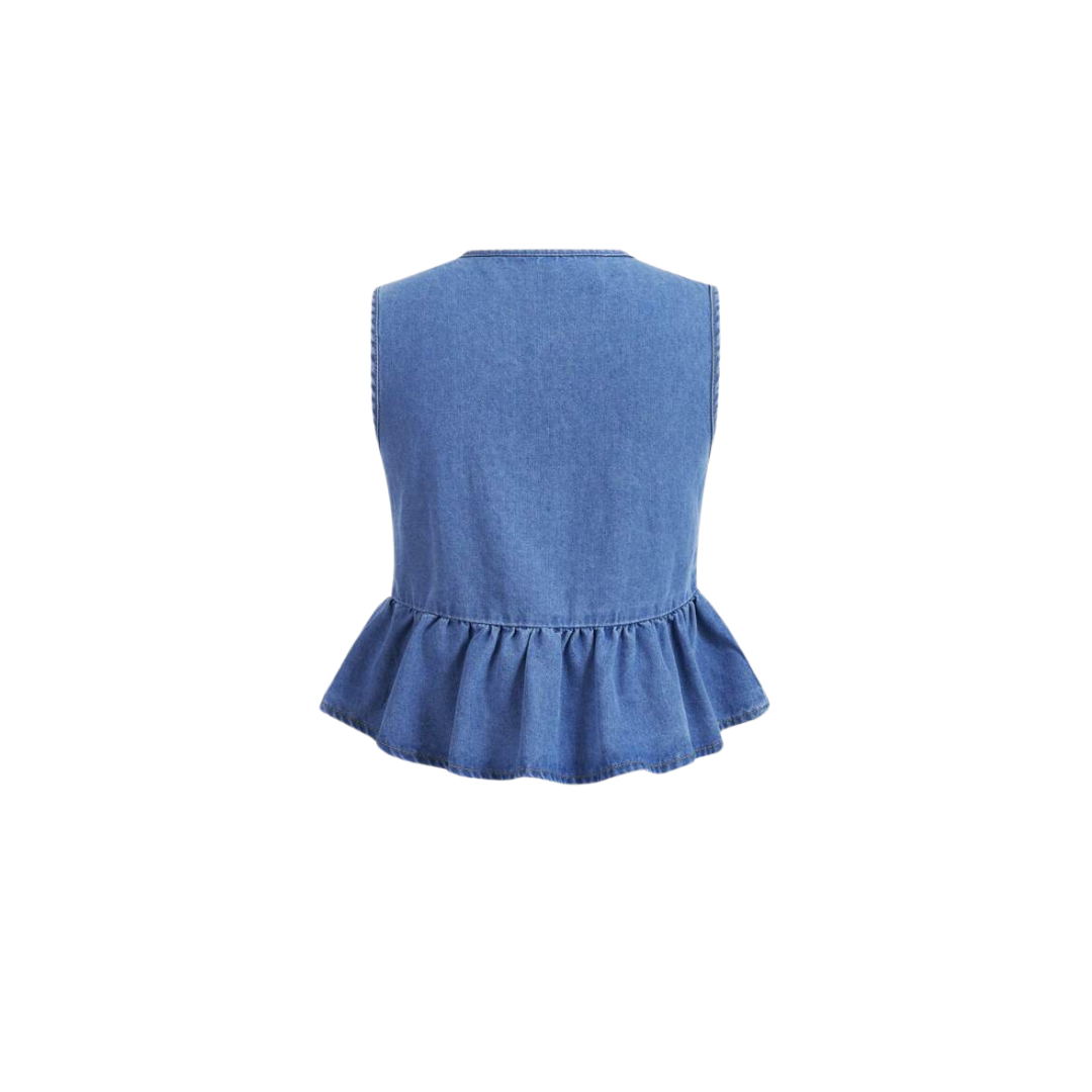 BOW Jeans Top
