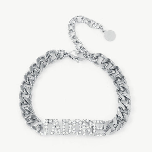 DION rhinestone bracelet